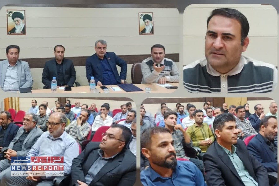برگزاری جلسه آموزش دهیاران شهرستان مهر